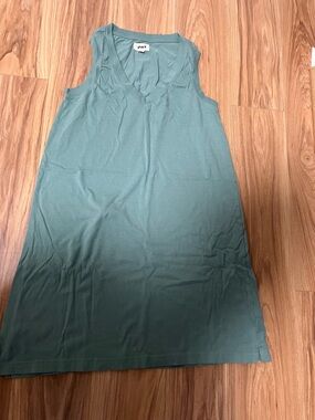 Pact Soft Seafoam Green Tank Top with V-Neck